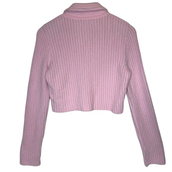 ERL Pink Cheerleader Cardigan size Small - Picture 4 of 5